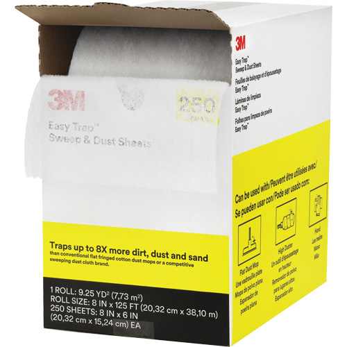 Easy Trap Dusters, Microfibre, White Distribution Élite MP