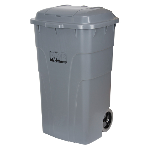 Roll Out Garbage Bin, Polyethylene, 65 US gal. Distribution Élite MP