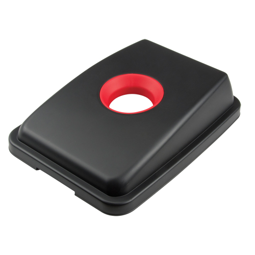 Waste Classification - Lid, Open Lid, Plastic, Fits Container Size: 17-1/4" x 12-1/2" Distribution Élite MP