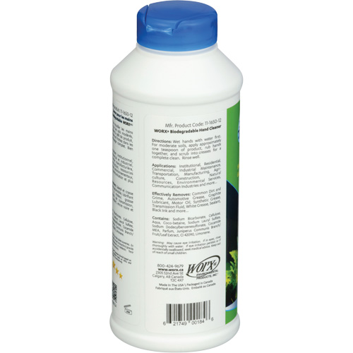 Nettoyant pour les mains biod&eacute;gradable, Poudre, 0,406 lb, Bouteille, Parfum&eacute; Distribution Élite MP