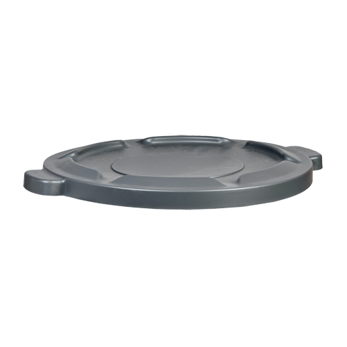 Couvercle pour contenant &agrave; d&eacute;chets de 32 gallons, Couvercle plat, Plastique/Poly&eacute;thyl&egrave;ne, Convient aux contenants 22" dia. Distribution Élite MP