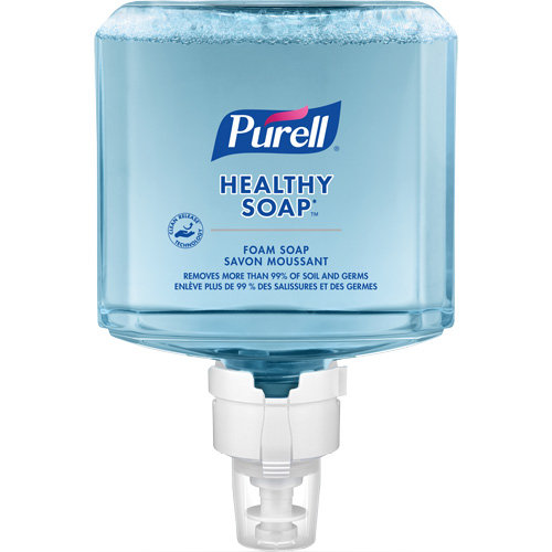 Savon haute performance pour les mains ES8 CRT Healthy Soap, Mousse, 1,2 L, Sans parfum Distribution Élite MP