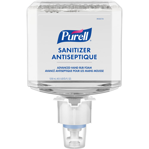 D&eacute;sinfectant pour les mains avanc&eacute; en mousse ES4, 1200 ml, Cartouche de recharge, 70 % alcool Distribution Élite MP