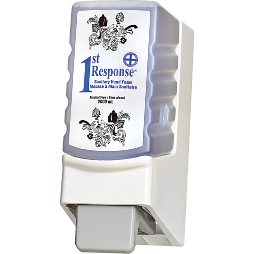 1st Response&reg; Sanitary Hand Foam, Liquid, 2000 ml, Refill, Unscented Distribution Élite MP