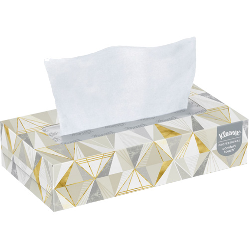 Papier-mouchoir Kleenex - &eacute;tui pratique, 2 pli, 7,8" lo x 8,3" la, 125 feuilles/boîte Distribution Élite MP