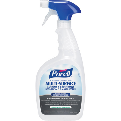 Produit d&eacute;sinfectant professionnel pour toutes surfaces, 946 ml, Bouteille &agrave; g&acirc;chette Distribution Élite MP