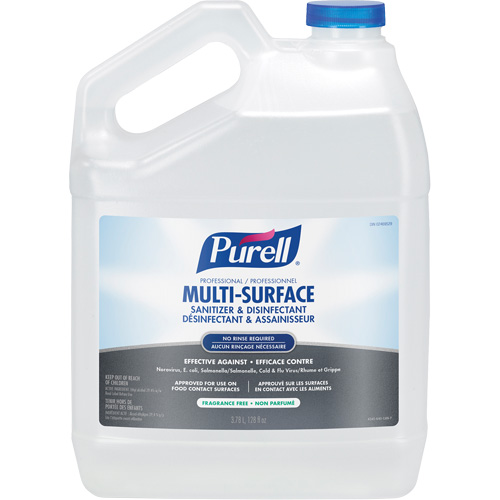 Produit d&eacute;sinfectant professionnel pour toutes surfaces, 3,78 L, Cruche Distribution Élite MP