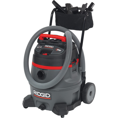 Aspirateur industriel avec chariot NXT, Secs-humides, 6 CV, 14 gal. US (53 litres) Distribution Élite MP