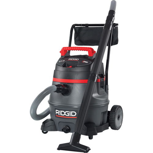 Aspirateur industriel avec chariot NXT, Secs-humides, 6 CV, 14 gal. US (53 litres) Distribution Élite MP