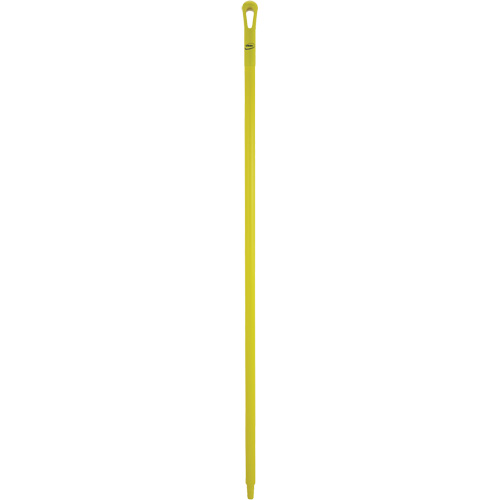 Ultra Hygiene Handle, Broom/Scraper/Squeegee, Yellow, Ergonomic, 59" L Distribution Élite MP
