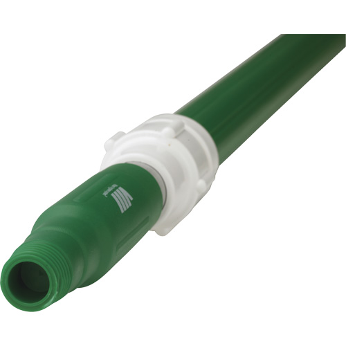 Deck Scrub Handle, Brush/Pad Holder, Green, Telescopic, 62"-113" L Distribution Élite MP