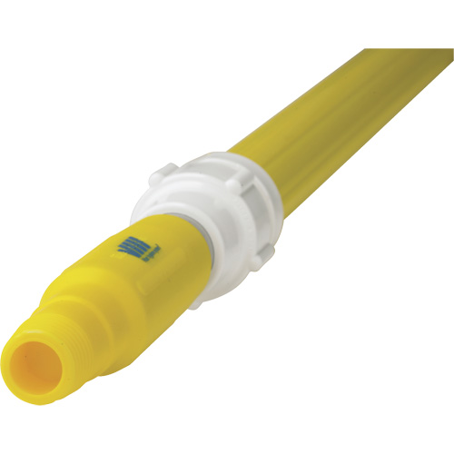 Deck Scrub Handle, Brush/Pad Holder, Yellow, Telescopic, 62"-113" L Distribution Élite MP