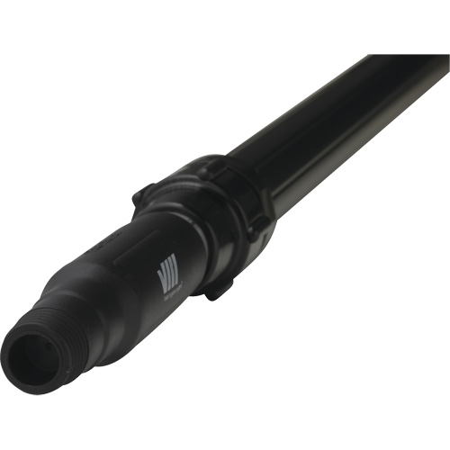Deck Scrub Handle, Brush/Pad Holder, Black, Telescopic, 62"-113" L Distribution Élite MP