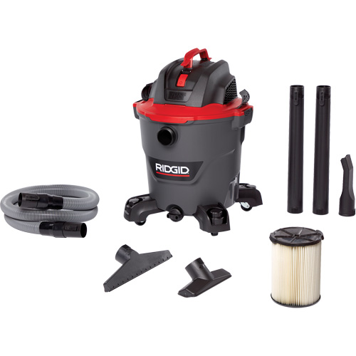 NXT Industrial Vacuum, Wet-Dry, 5 HP, 12 US Gal. (45.4 Litres) Distribution Élite MP