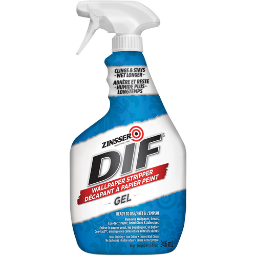 DIF&reg; Wallpaper Stripper Gel, 946 ml, Trigger Bottle Distribution Élite MP