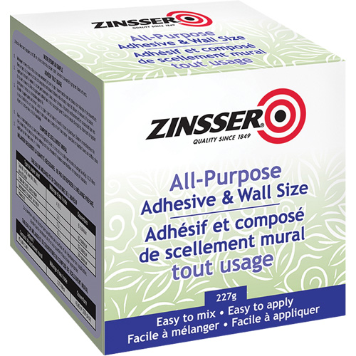All-Purpose Adhesive and Wall Size, 227 g, Kit, Clear Distribution Élite MP