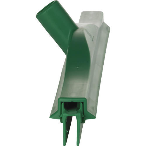 Raclette hygi&eacute;nique &agrave; lame double Ultra, 20", Vert Distribution Élite MP