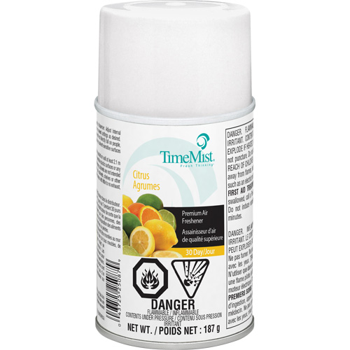 TimeMist&reg; Industrial Strength Air Freshener, Citrus, Aerosol Can/Cartridge Distribution Élite MP
