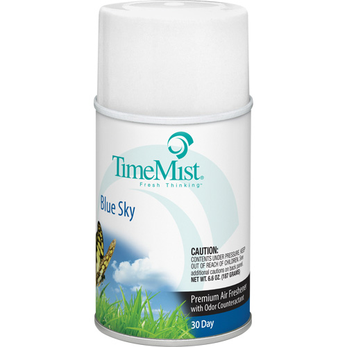 TimeMist&reg; Industrial Strength Air Freshener, Blue Sky, Aerosol Can/Cartridge Distribution Élite MP