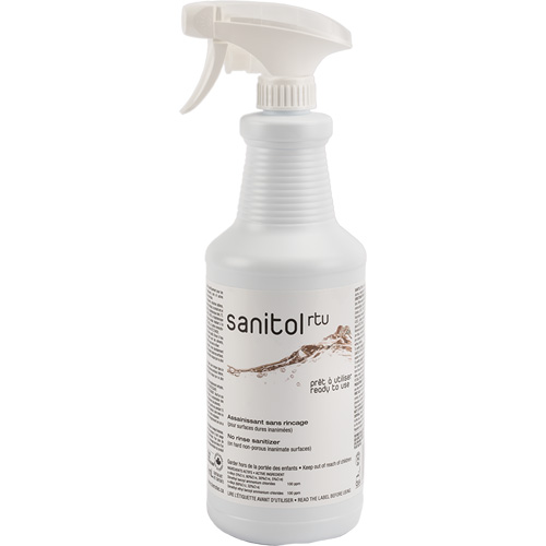 Sanitol Concentrated Disinfectant & Sanitizer, 950 ml, Trigger Bottle Distribution Élite MP
