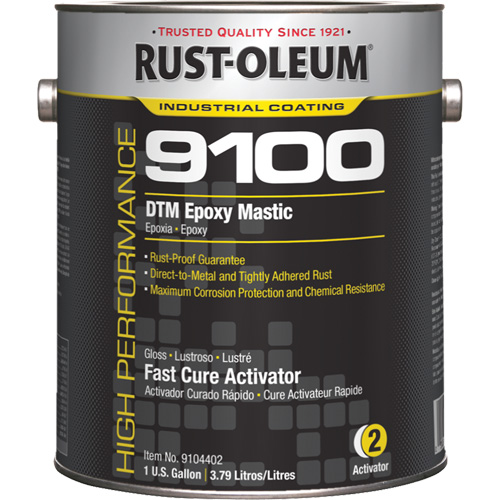 Activateur pour s&eacute;chage rapide pour mastic &eacute;poxy DTM du syst&egrave;me 9100, Gallon Distribution Élite MP