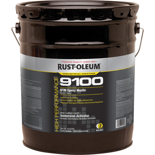 Activateur pour immersion pour mastic &eacute;poxy DTM du syst&egrave;me 9100, 5 gal., Seau Distribution Élite MP