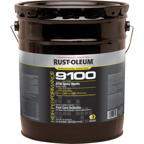 9100 System DTM Epoxy Mastic Fast Cure Activator, 5 gal., Pail Distribution Élite MP