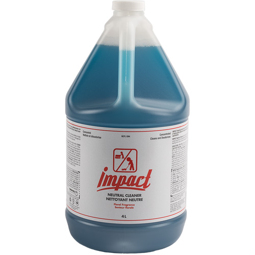 Impact Neutral Floor Cleaner, 4 L, Jug Distribution Élite MP