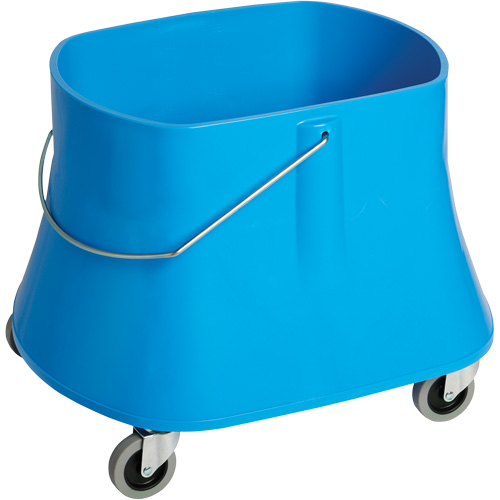 Seau pour vadrouille Champ, Capacit&eacute; de 10 gal. US (40 pintes), Bleu Distribution Élite MP