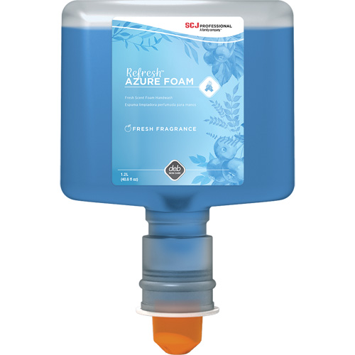 Refresh Azure Handwash, Foam, 1.2 L, Scented Distribution Élite MP