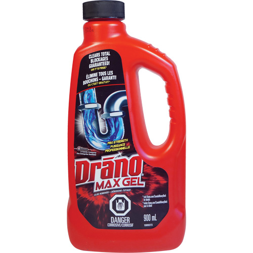 Drano&reg; Max Gel Clog Remover Drain Cleaner Distribution Élite MP
