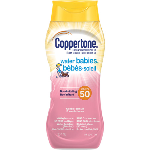&eacute;cran solaire non irritant Water Babies, FPS 50, Lotion Distribution Élite MP