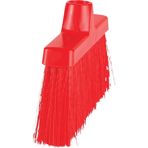 ColorCore Angle Head Broom, Medium Bristles, 10", Polypropylene, Red Distribution Élite MP