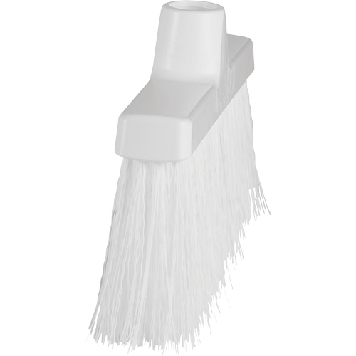 Balai oblique ColorCore, Crins Moyen, 10", Polypropyl&egrave;ne, Blanc Distribution Élite MP
