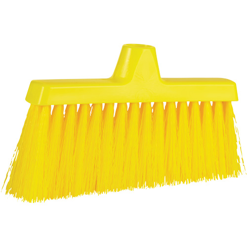 Balai oblique ColorCore, Crins Moyen, 10", Polypropyl&egrave;ne, Jaune Distribution Élite MP