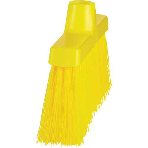Balai oblique ColorCore, Crins Moyen, 10", Polypropyl&egrave;ne, Jaune Distribution Élite MP