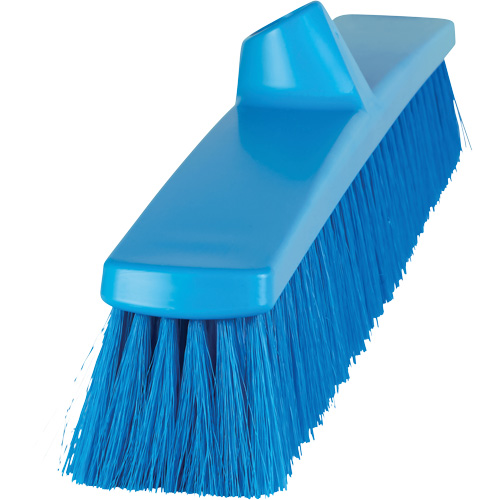 ColorCore Push Broom, Fine Bristles, 24", Polypropylene, Blue Distribution Élite MP