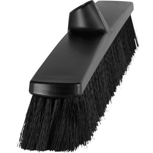 ColorCore Push Broom, Fine Bristles, 24", Polypropylene, Black Distribution Élite MP