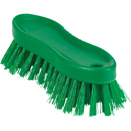 ColorCore Hand Brush, Stiff Bristles, 6" Long, Green Distribution Élite MP