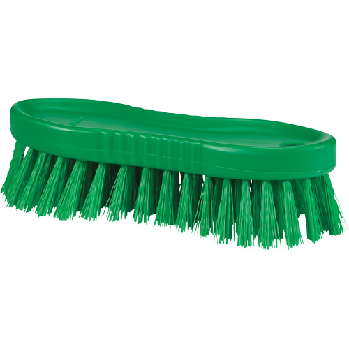 ColorCore Hand Brush, Stiff Bristles, 6" Long, Green Distribution Élite MP