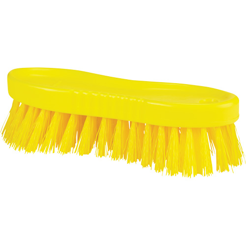Brosse &agrave; main ColorCore, Soies Ferme, Longueur de 6", Jaune Distribution Élite MP