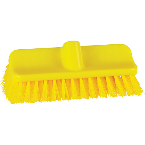 ColorCore High-Low Brush, Stiff Bristles, 10" Long, Yellow Distribution Élite MP