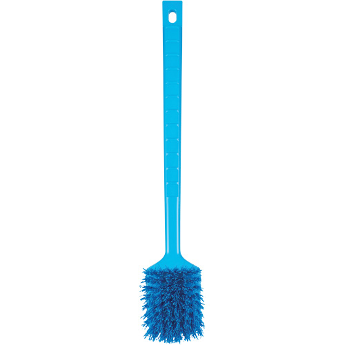 ColorCore Long Handle Brush, Stiff Bristles, 20" Long, Blue Distribution Élite MP