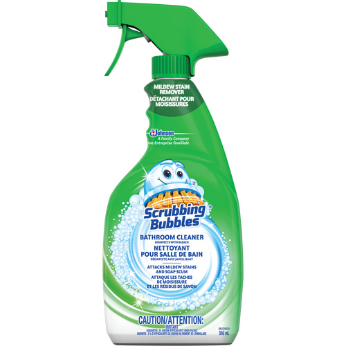 Nettoyant et d&eacute;tachant de moisissure pour salle de bain Scrubbing Bubbles, 950 ml, Bouteille &agrave; g&acirc;chette Distribution Élite MP