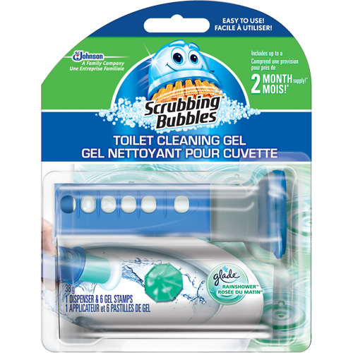 Gel nettoyant pour cuvettes Scrubbing Bubbles, 38 g, Tampon Distribution Élite MP