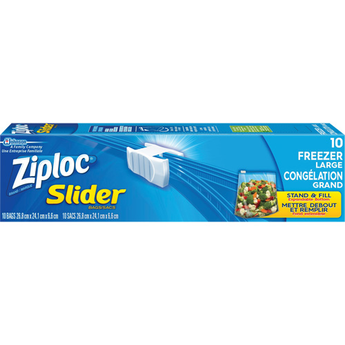Sacs de cong&eacute;lation &agrave; glissi&egrave;re Ziploc Distribution Élite MP