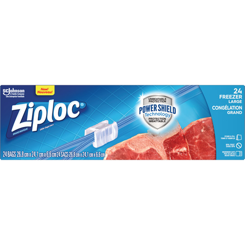 Ziploc&reg; Slider Freezer Bags Distribution Élite MP