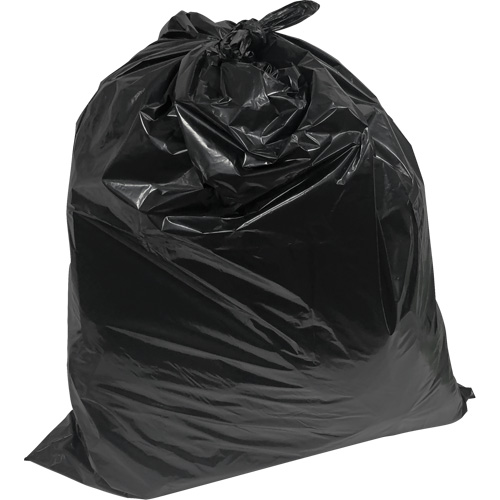 Sacs &agrave; d&eacute;chets de calibre industriel, 3T-Fort, 35" la x 50" lo, 3,0 mils, Noir, Capacit&eacute; 194 L (44 gal.) Distribution Élite MP