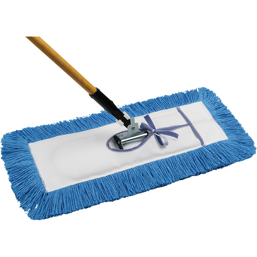 Static-H Dust Mop with Handle, Tie-On Style, Nylon, 24" L x 5" W Distribution Élite MP