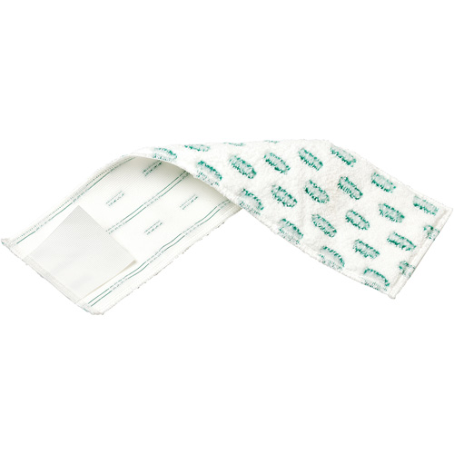 Tampon &agrave; vadrouille plat, R&eacute;cureur, Microfibre, 4-3/4" x 16" Distribution Élite MP